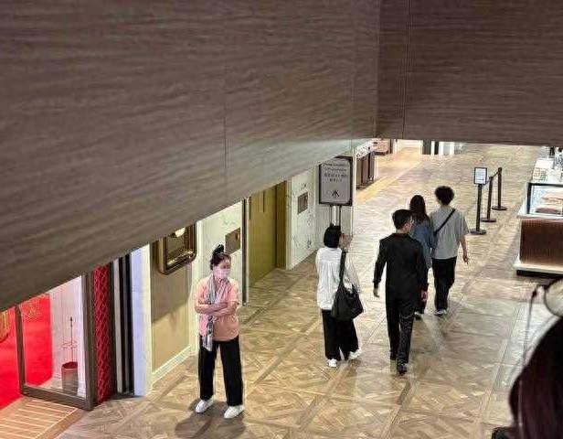小S一家香港逛街被偶遇，头戴猫耳头箍氛围感拉满