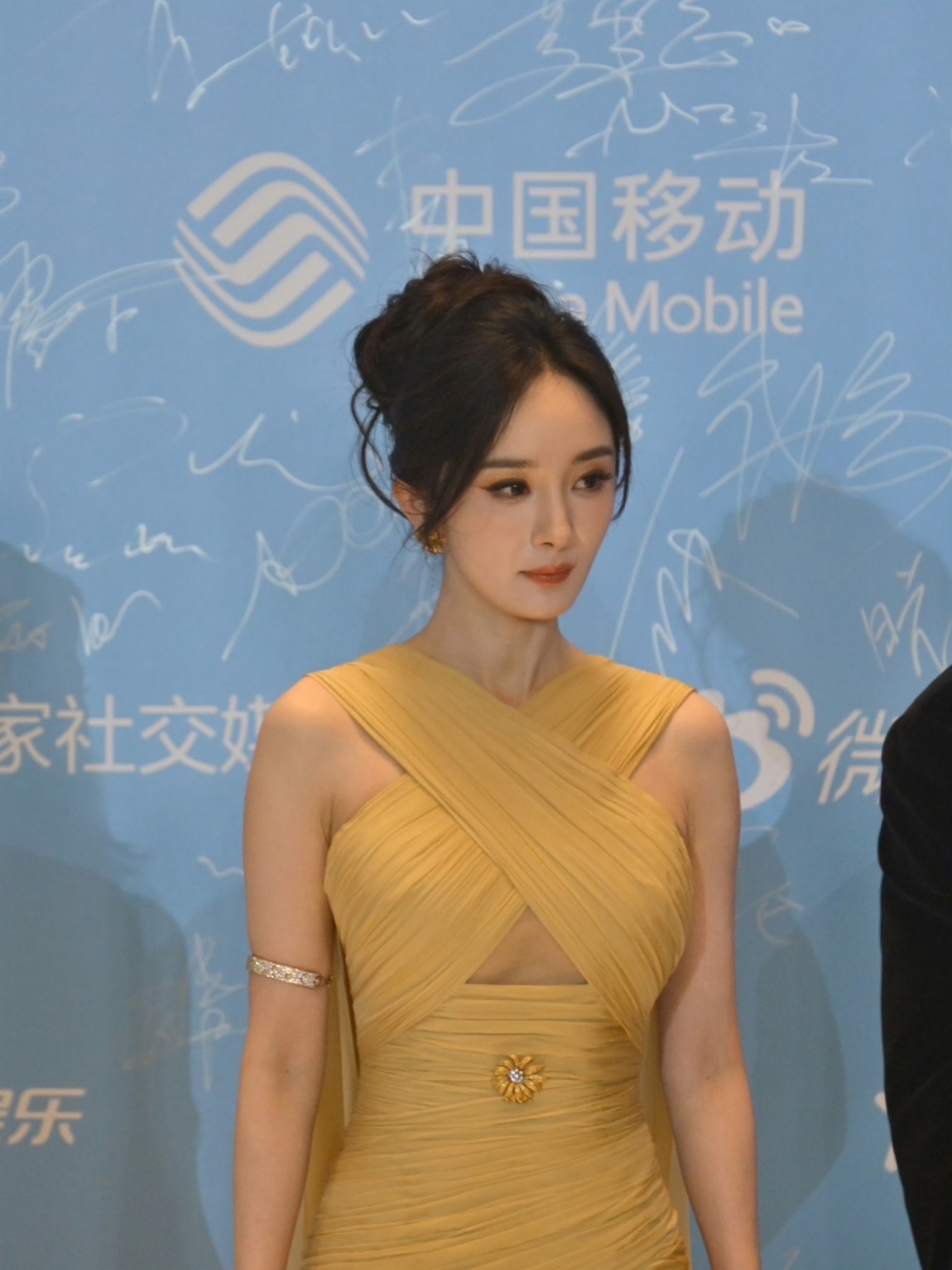 杨幂 祖海女王我先跪了，第二次国内首穿，2025秋冬高定国内首秀 ，佩戴梵克雅宝