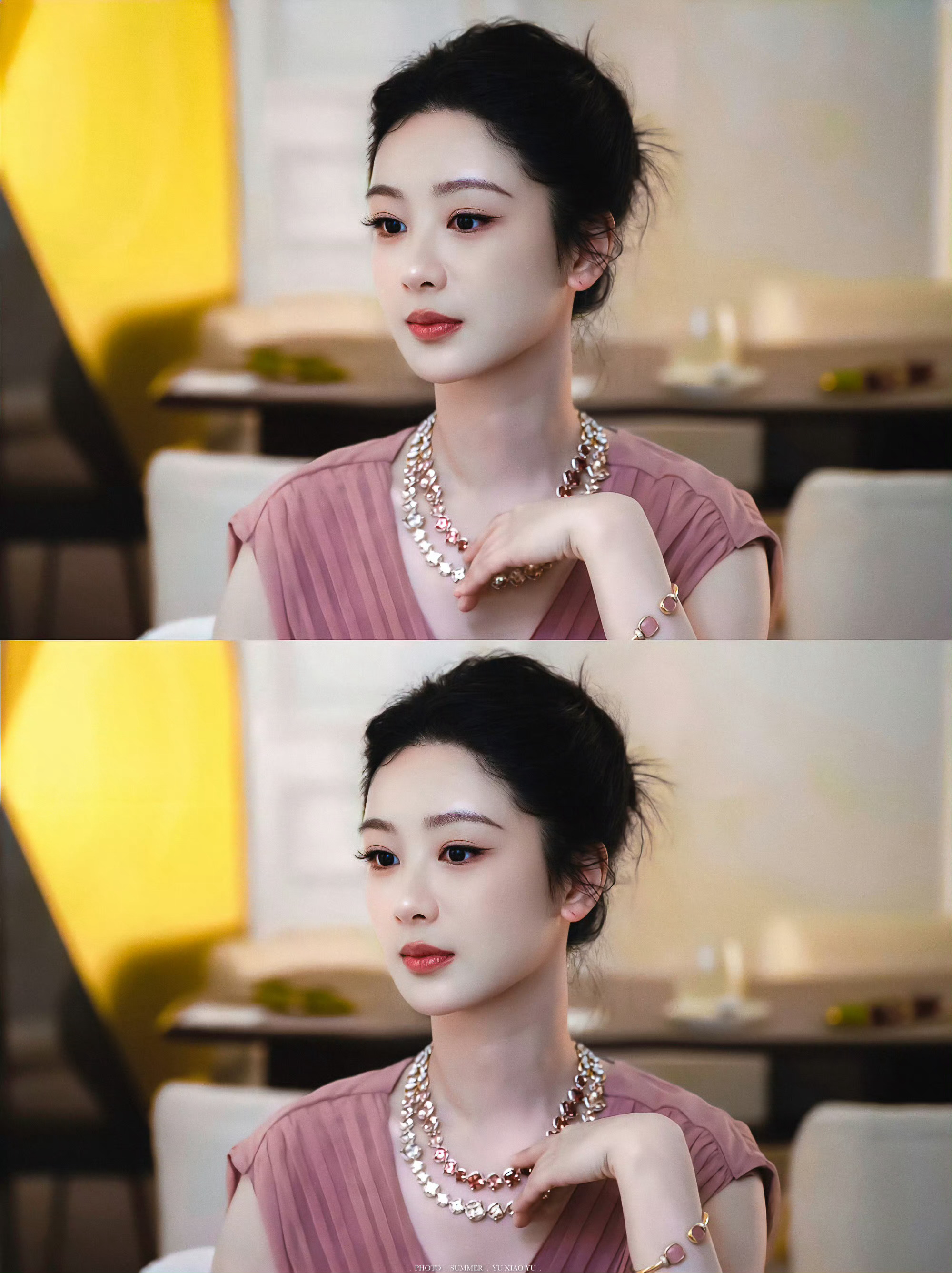 杨紫  yz杨紫董竹君 yz杨紫玉兰花开君再来 当幕布落下，你留在舞台上的余温仍