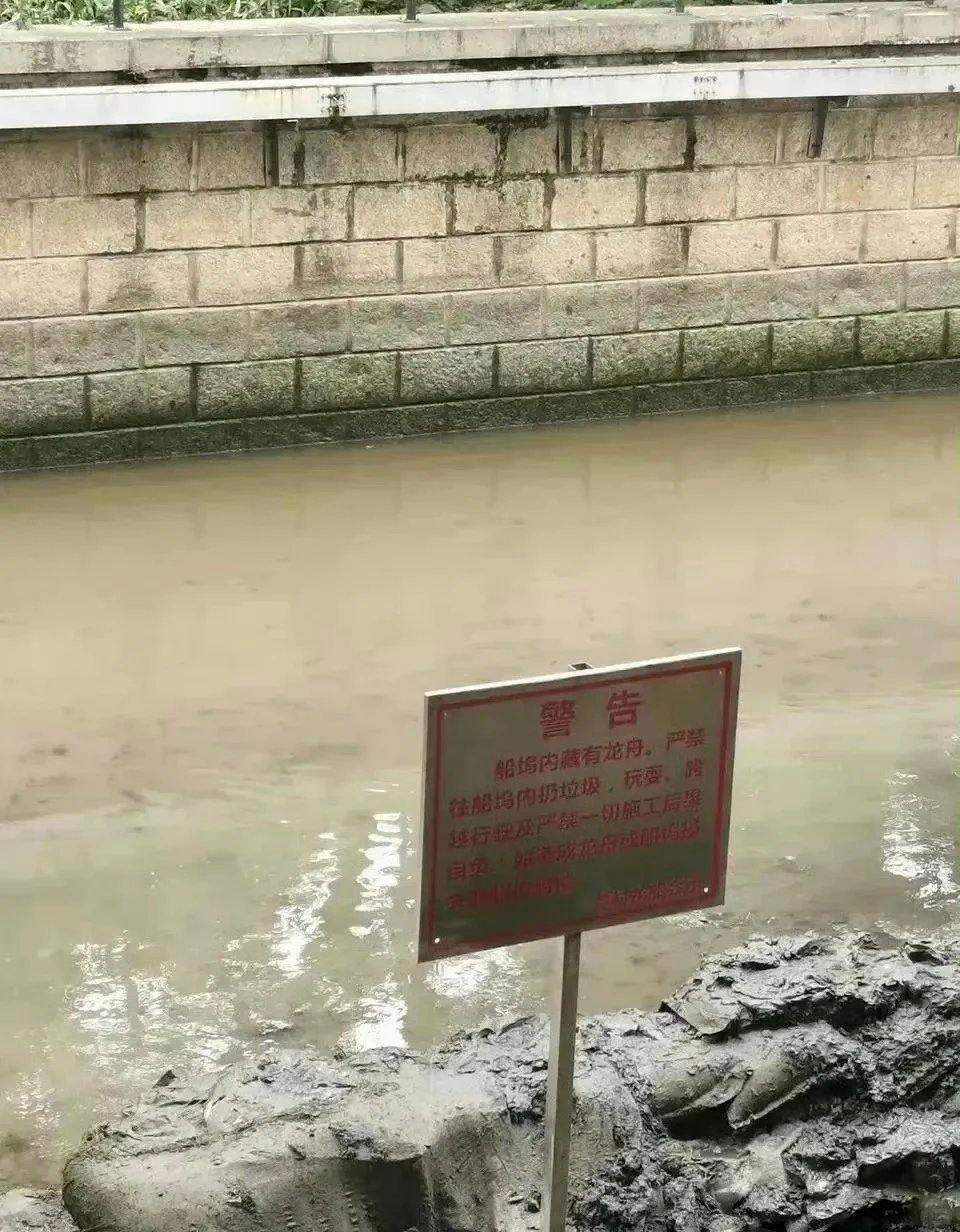 龙舟用完了要放水里保存第一次知道，原来龙舟用完了，是要埋在河泥里面的。“干千年，
