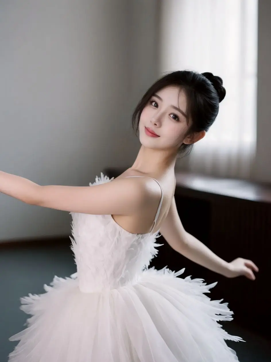AI芭蕾写真 原来ai写真可以这么美 人生总得有一套ai写真吧 谁拍谁...