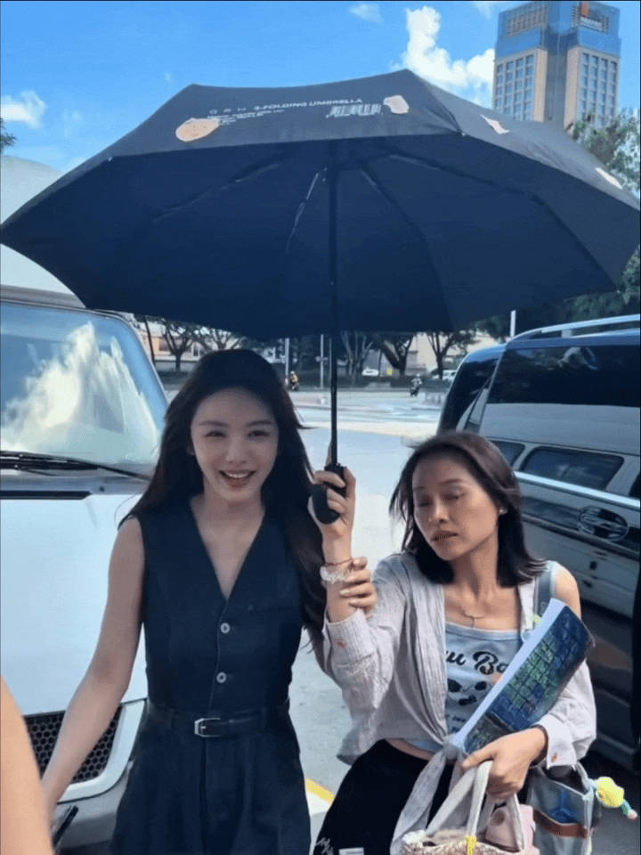 蔡文静被马路牙子绊了一跤！