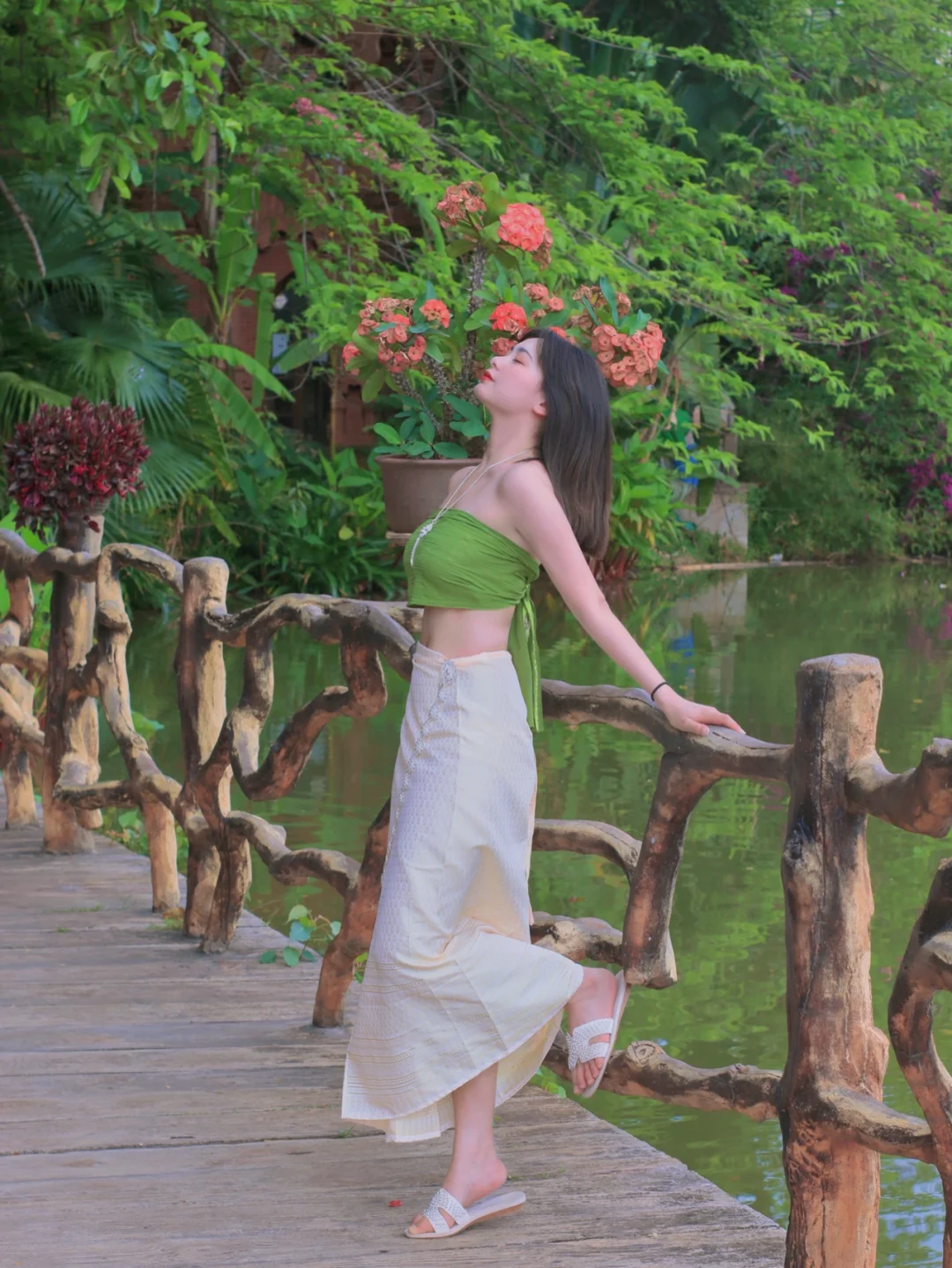 西双版纳旅游，好喜欢这两张