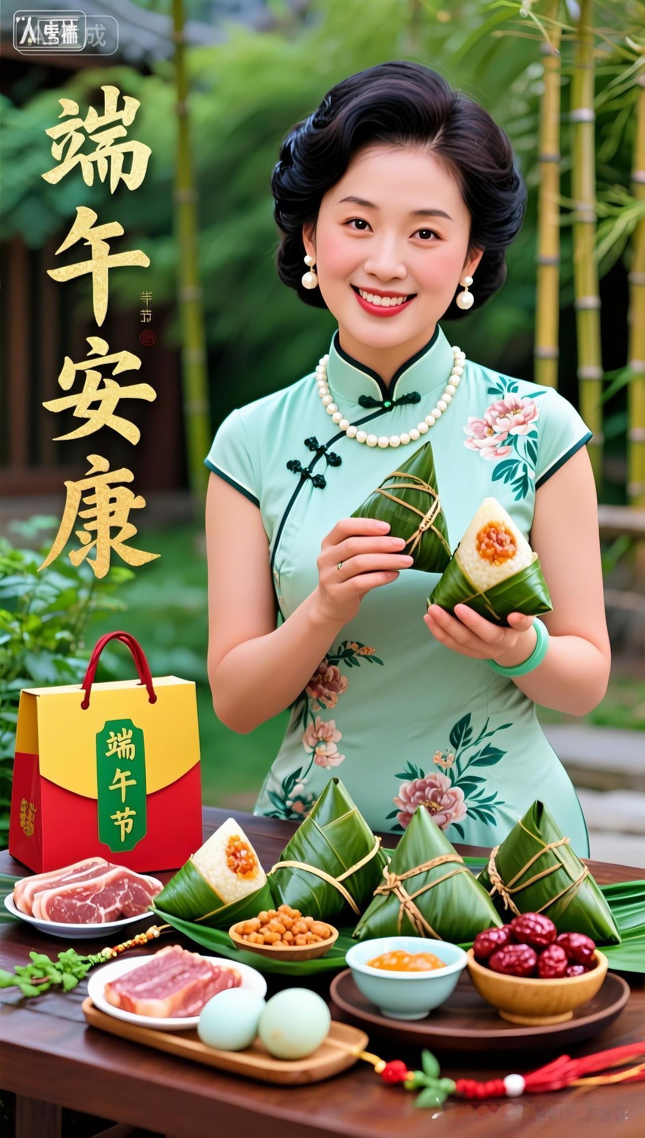 端午节快乐，一起享用美食吧！
