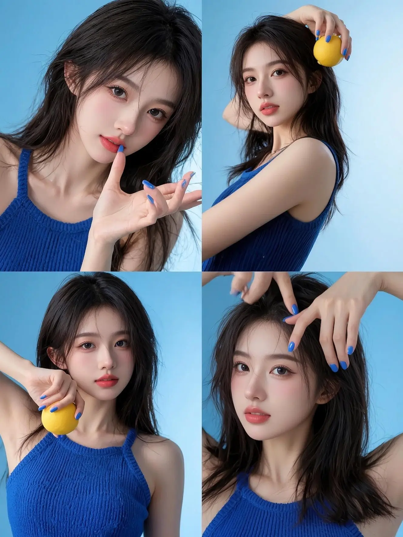 蓝调写真 ai创作 AI创作灵感挑战赛太权威 全新AI写真