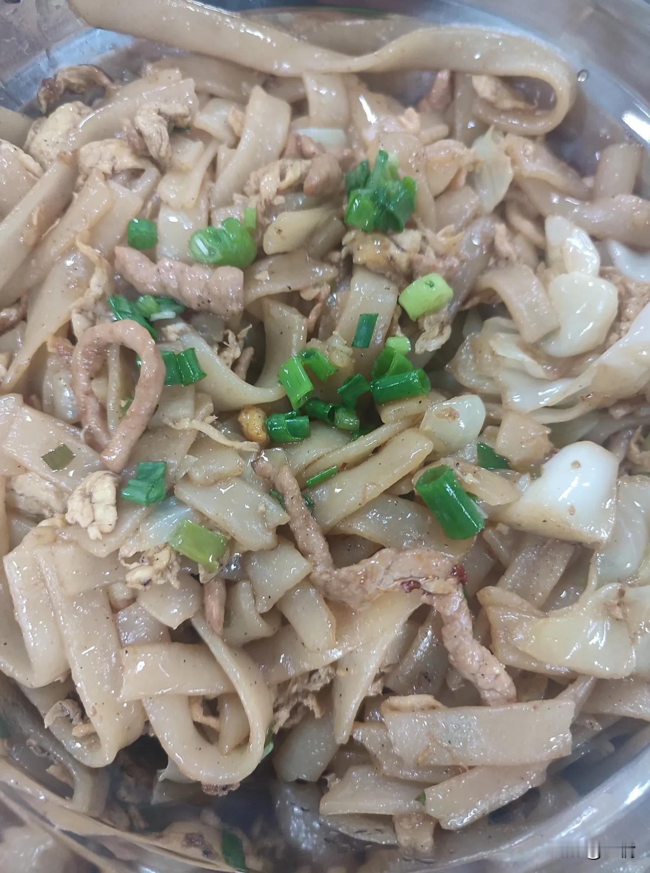 肉丝炒粉