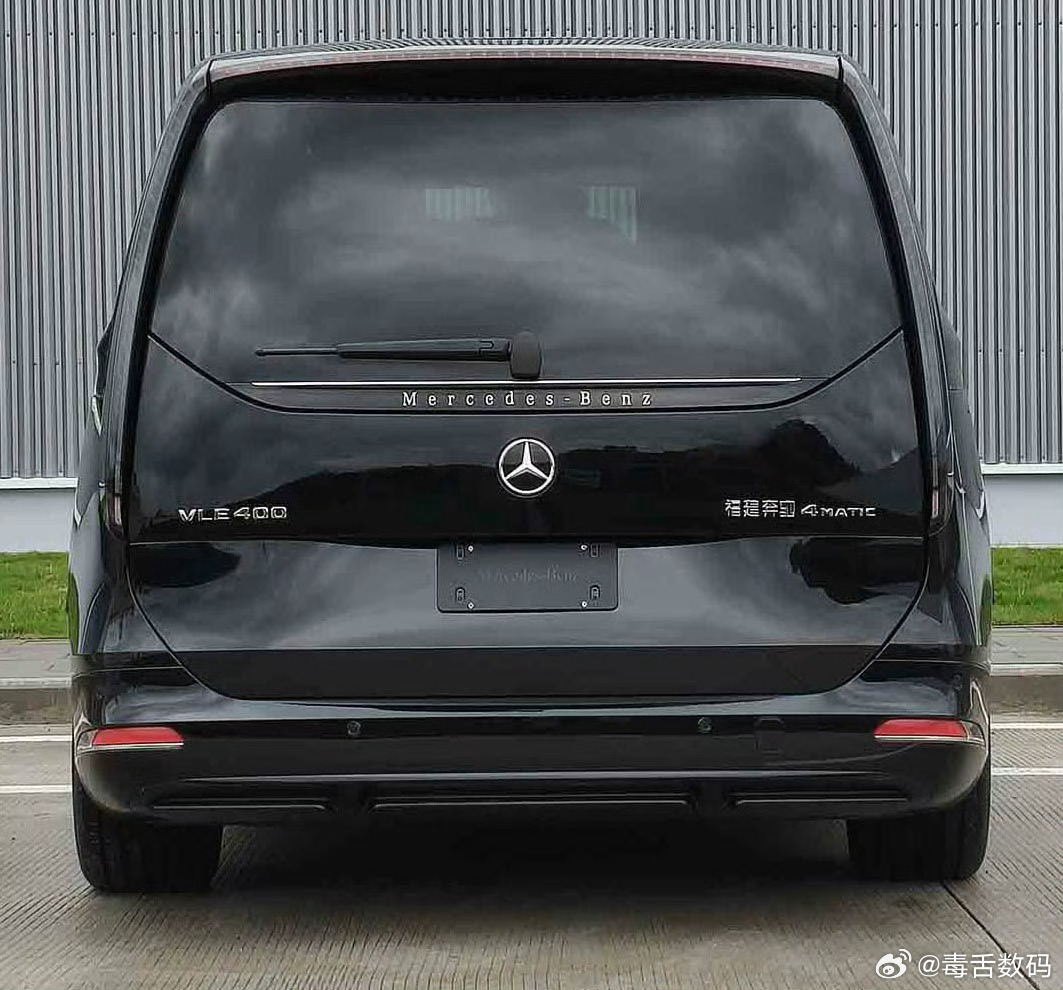 奔驰VLE申报图，豪华MPV，纯电平台