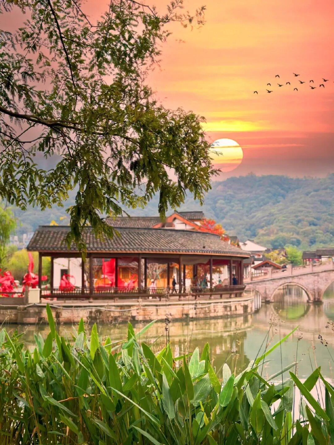 免费‼️免费‼️杭州江南古镇！免门票🔥