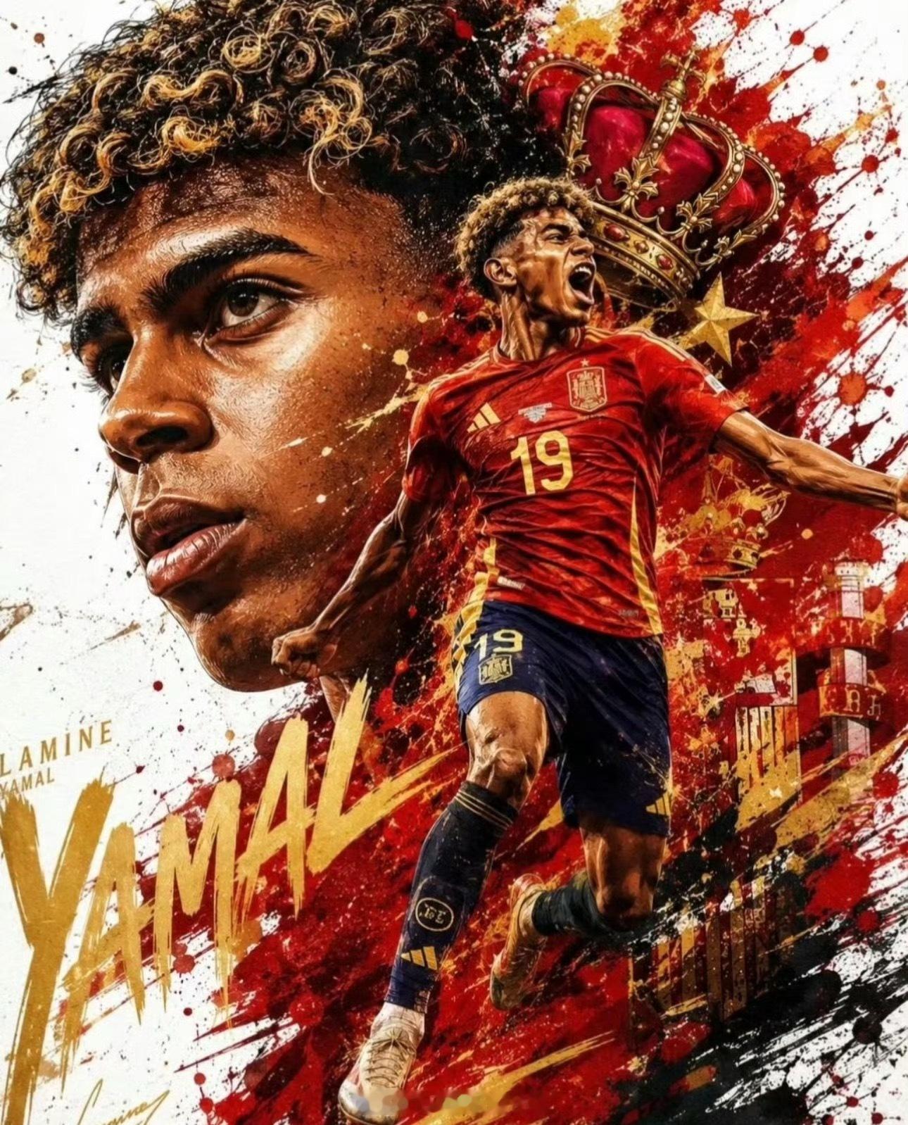 佛得角厉害，逼的上了亚马尔！2026年6月16日，18岁的西班牙新星亚马尔在世界