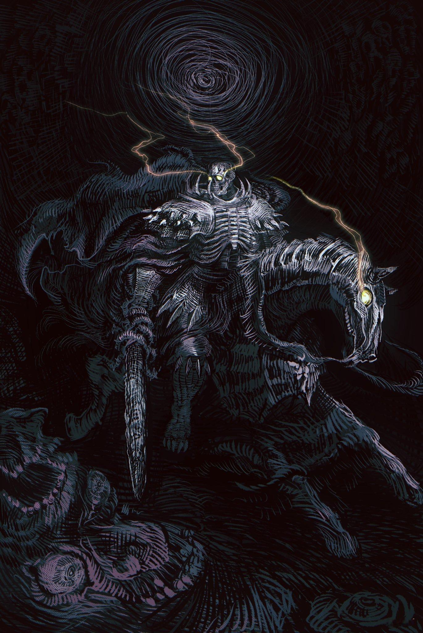 剑风传奇 骷髅骑士by anniechromes 