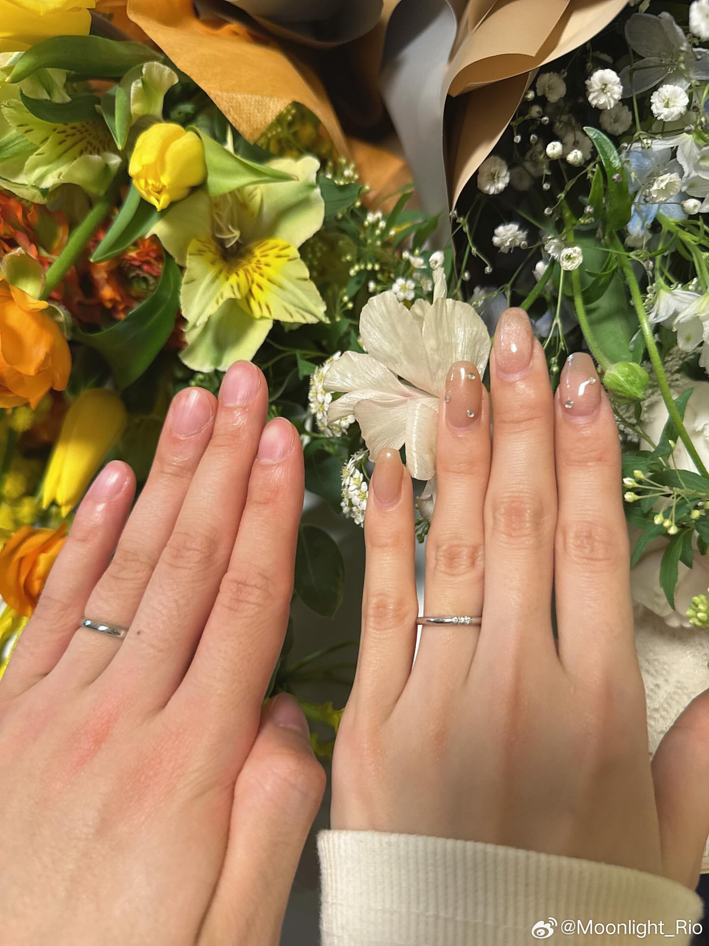 田中佑汰：虽然是私事，但今天我已经完成了结婚登记。在忙碌的日子里，对方一直在支持