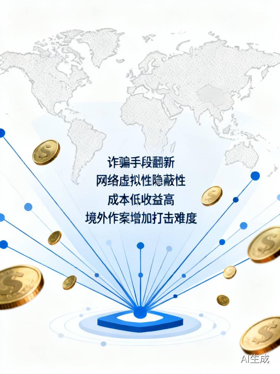 现在诈骗越来越多，原因是多方面的。首先，科技发展让诈骗手段不断翻新。以前可能是电