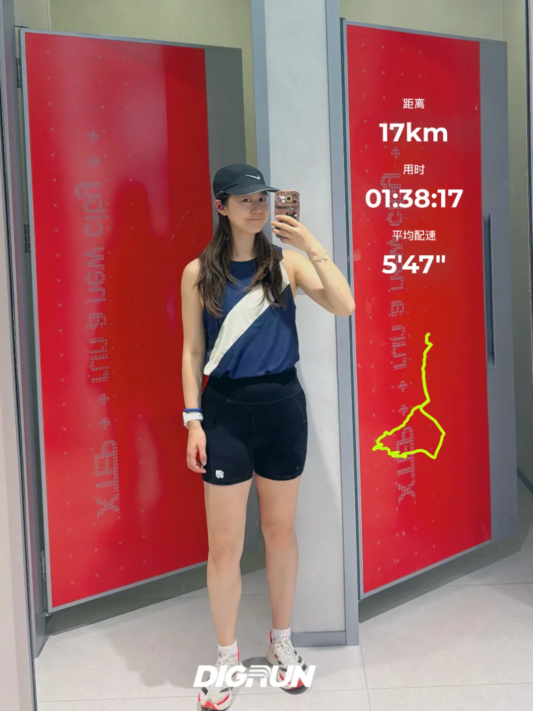 夜跑17k｜跑入暴汗的30度龙井