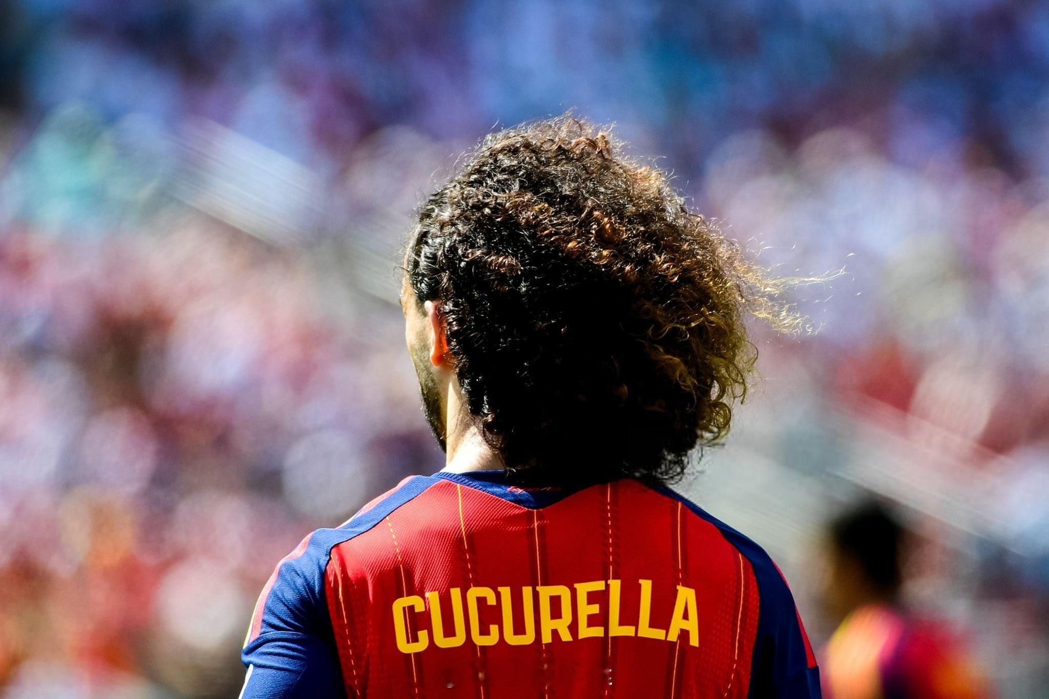 西班牙vs阿根廷Marc Cucurella 
