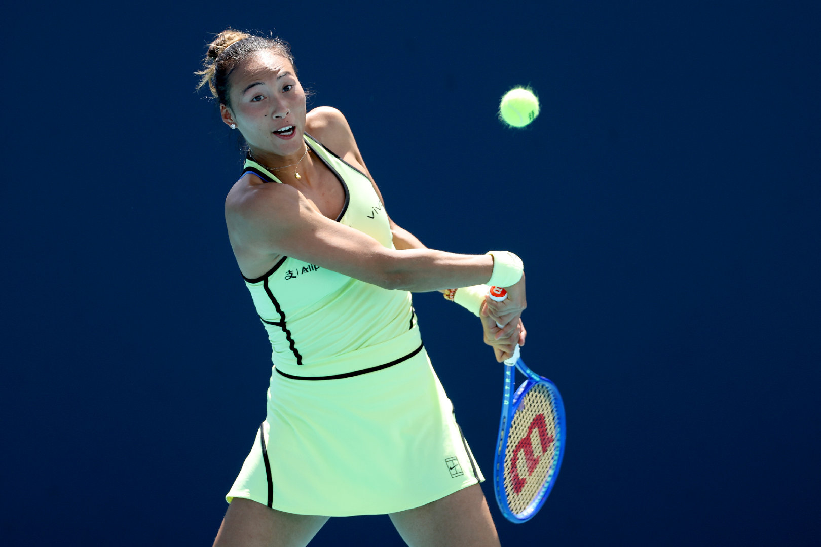 一觉醒来，迎来好消息✌🏻郑钦文2比0挑落前大满贯冠军斯蒂文斯，闯进迈阿密第三轮