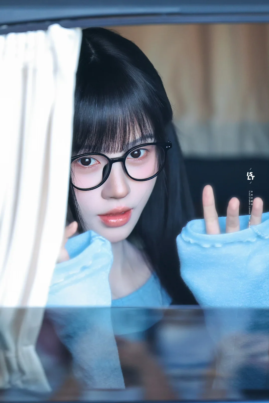 鞠婧祎｜简直就是萌妹的代表👓