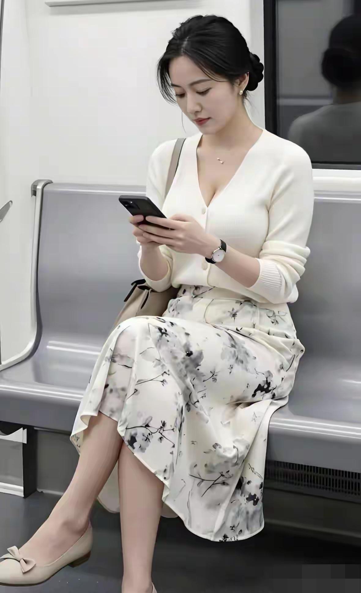 这女人一看就是有钱人！