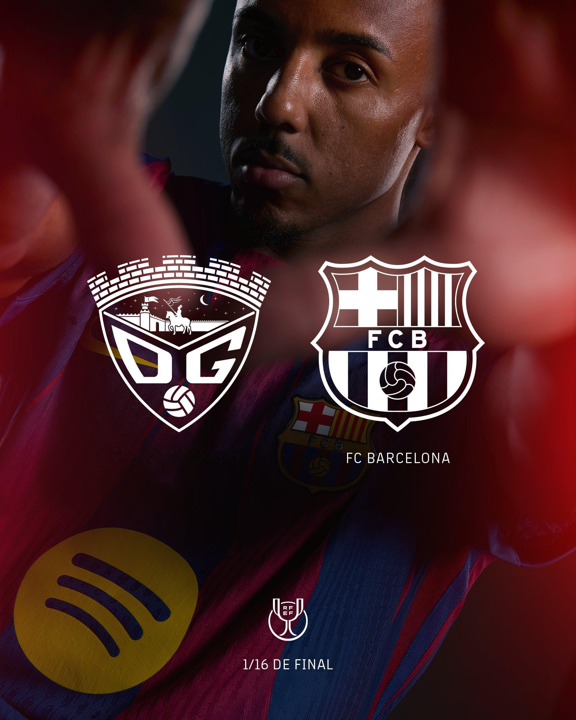 【比赛预告】国王杯1/16决赛12月17号凌晨4点瓜达拉哈拉VS巴塞罗那佩德罗·