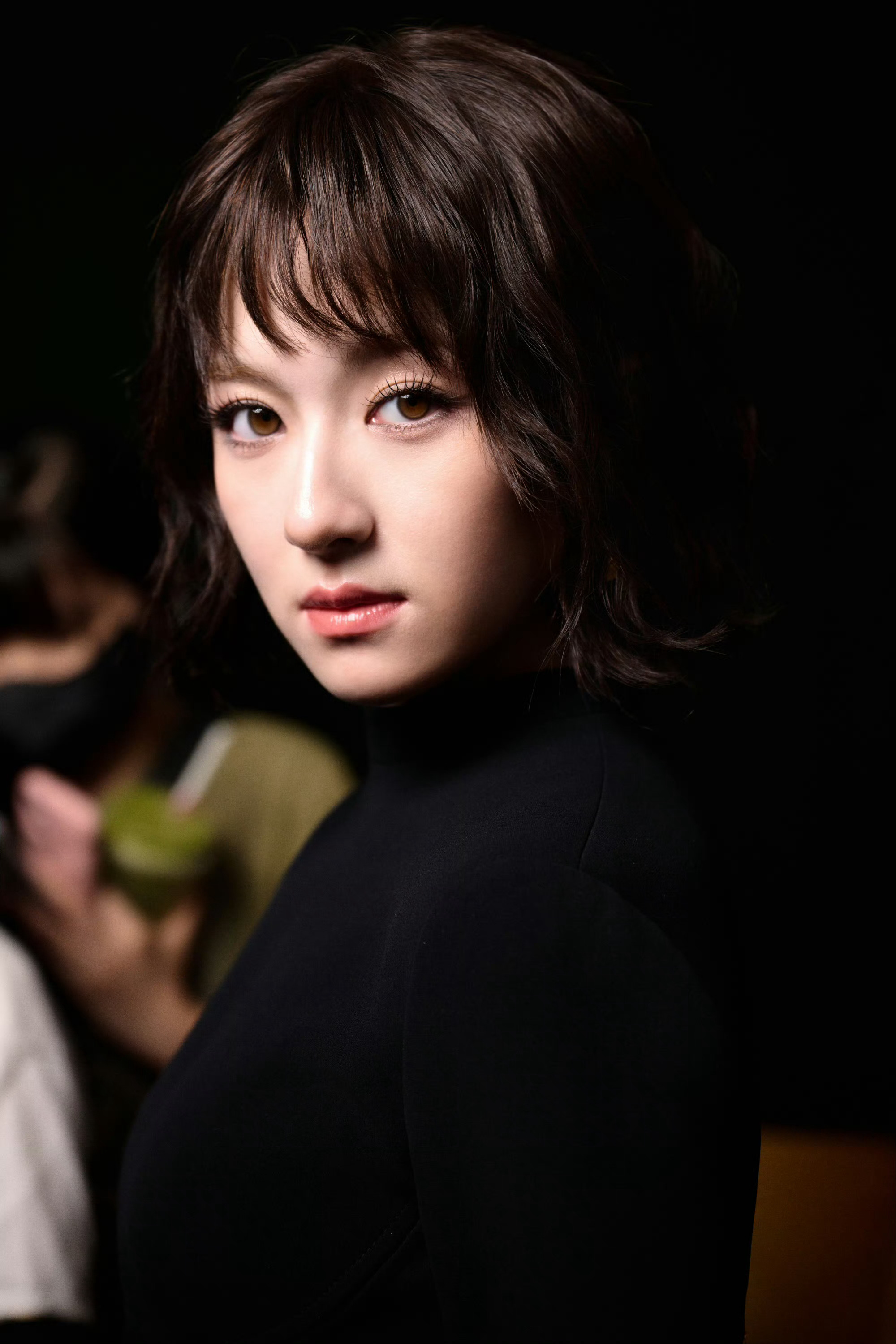李兰迪短发飒到我了李兰迪太美了，完全美神降临[期待] ​​​