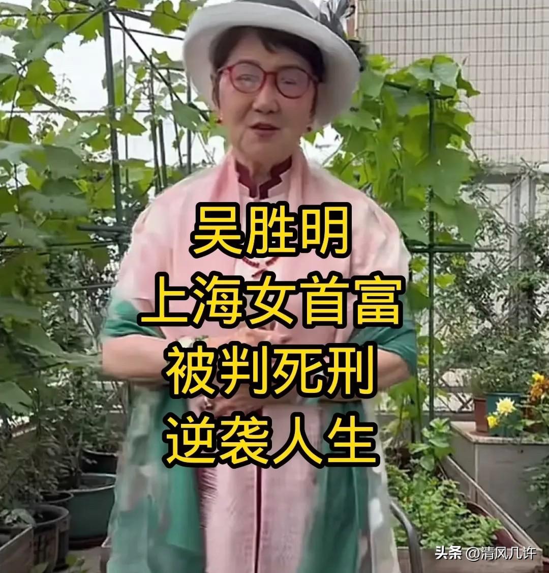 1986年，53岁的“上海女首富”吴胜明，因走私被判死缓。入狱后，丈夫带着保姆和