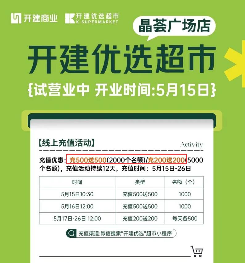 【南沙开建继续堆配套！开建超市晶荟广场店5月15日开业】南沙开建继续堆商业配套，
