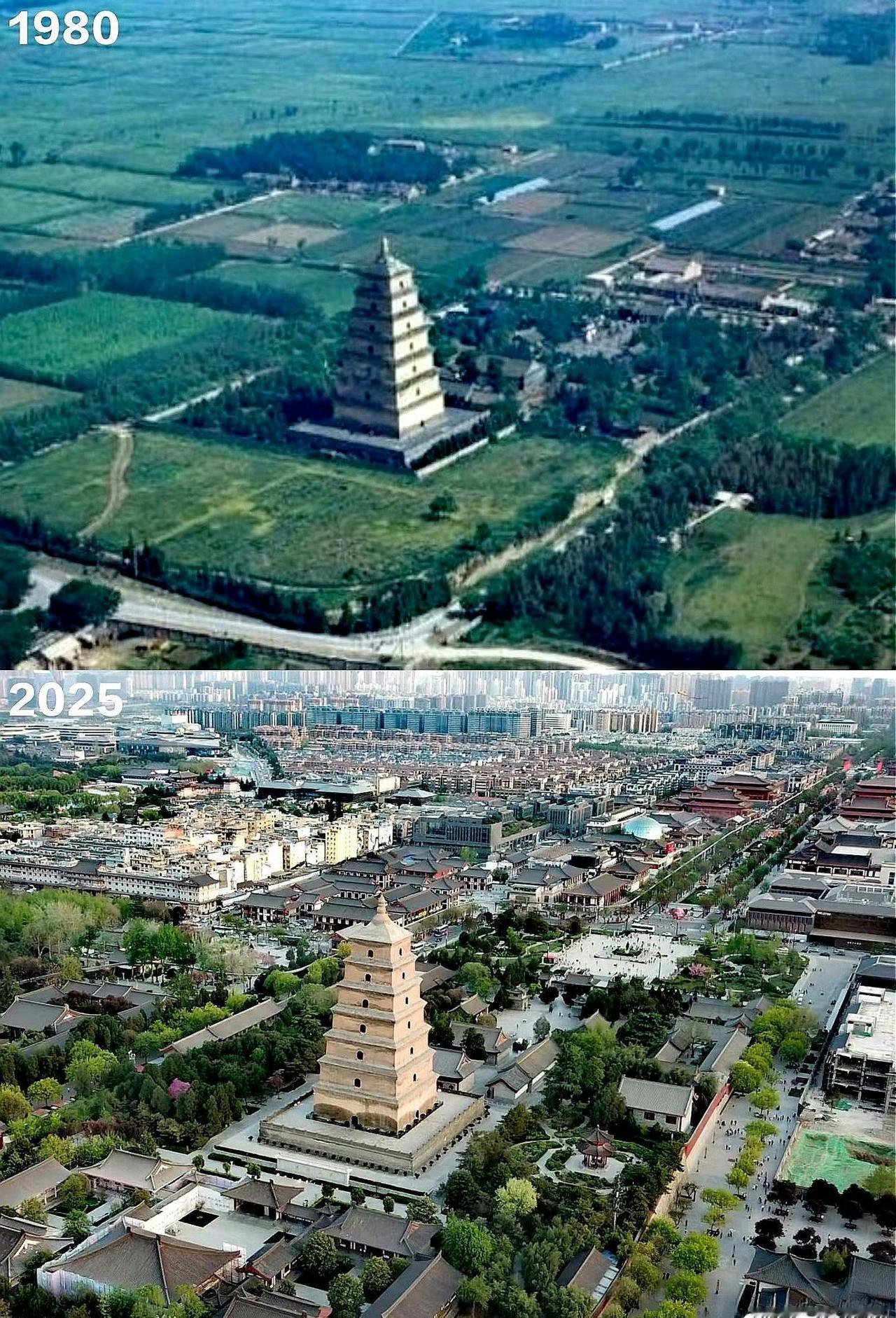 四十年变化翻天覆地！