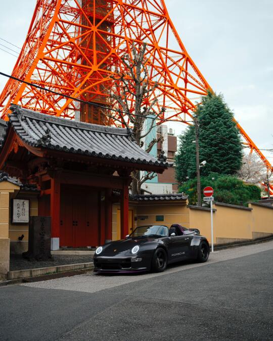 约拍友人的百万美金裸碳911 Speedster