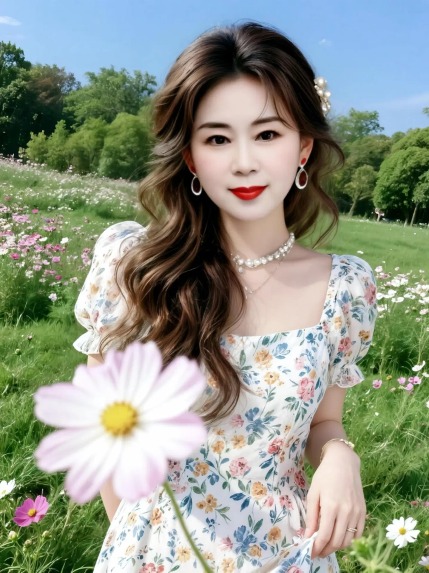 AI田园风写真 随变ai随便玩