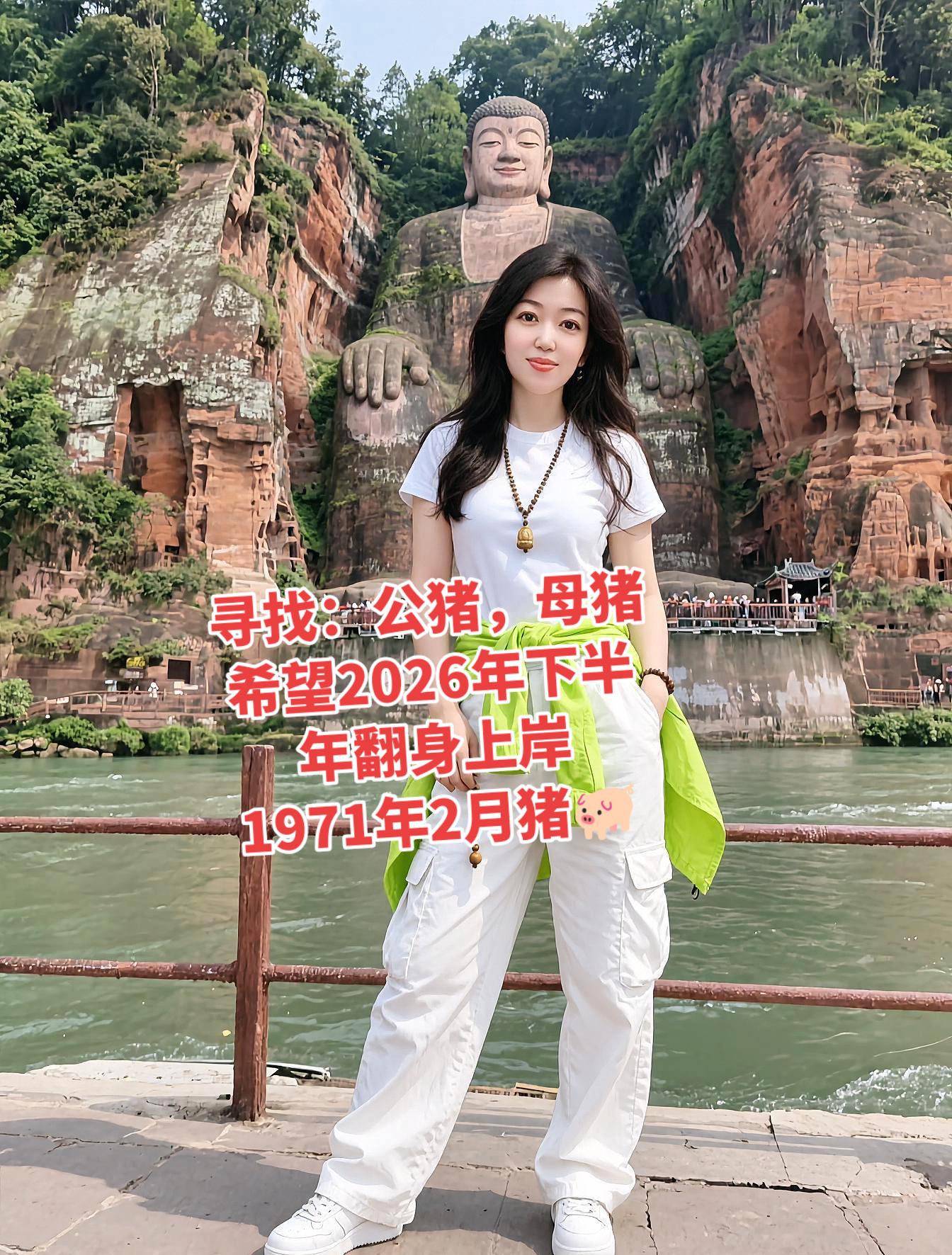 AI乐山全景随拍  乐山大佛游江 穿出自己的风格