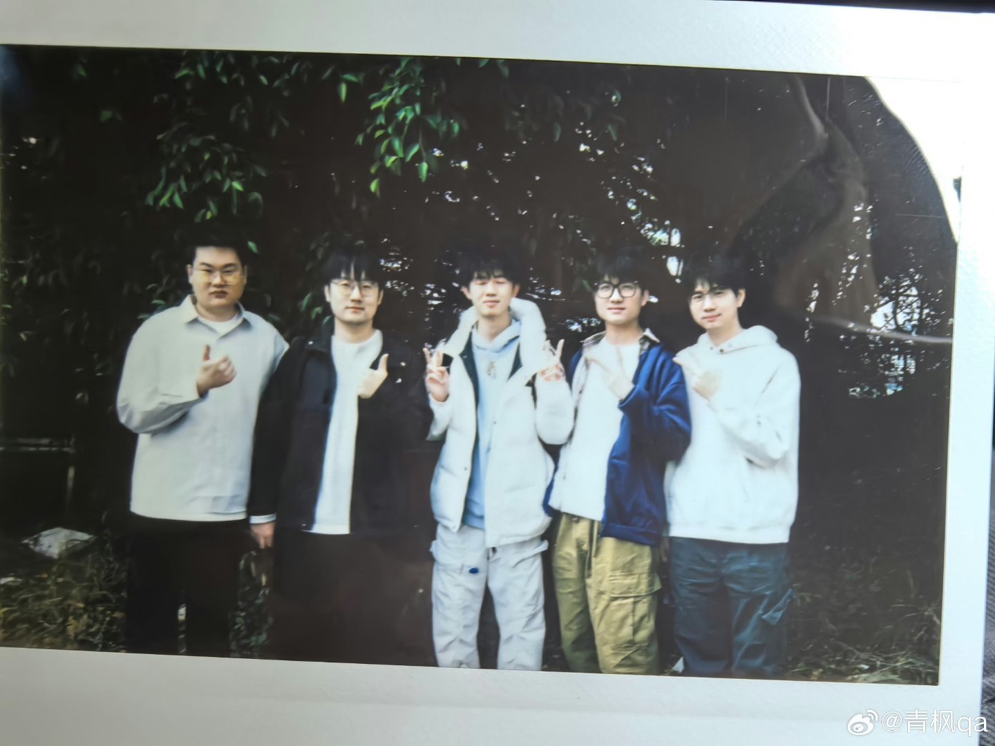 时间按下快门，定格了GK的老五人 