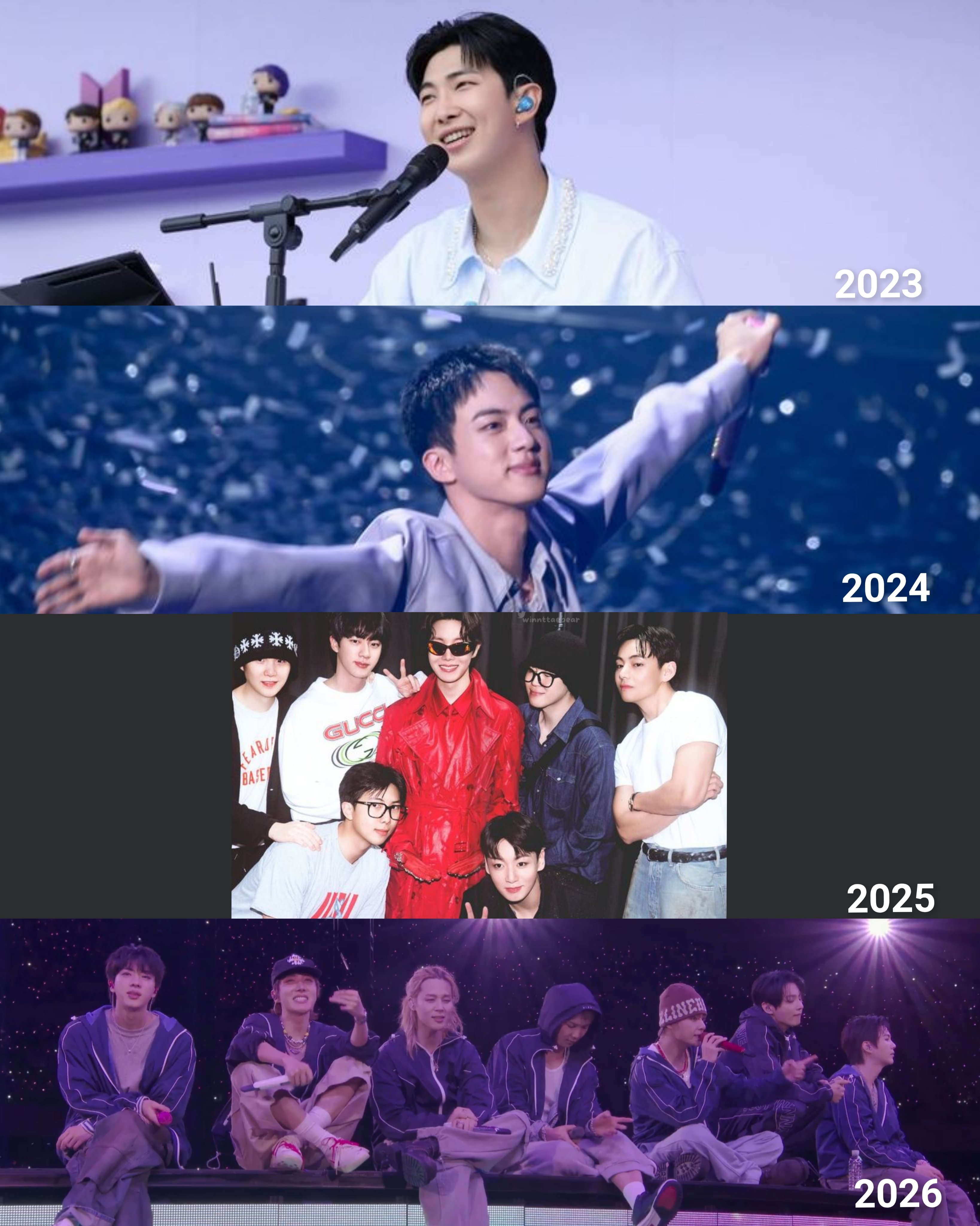BTS FESTA 2023 2024 2025 2026 我们赢了！！！😭?