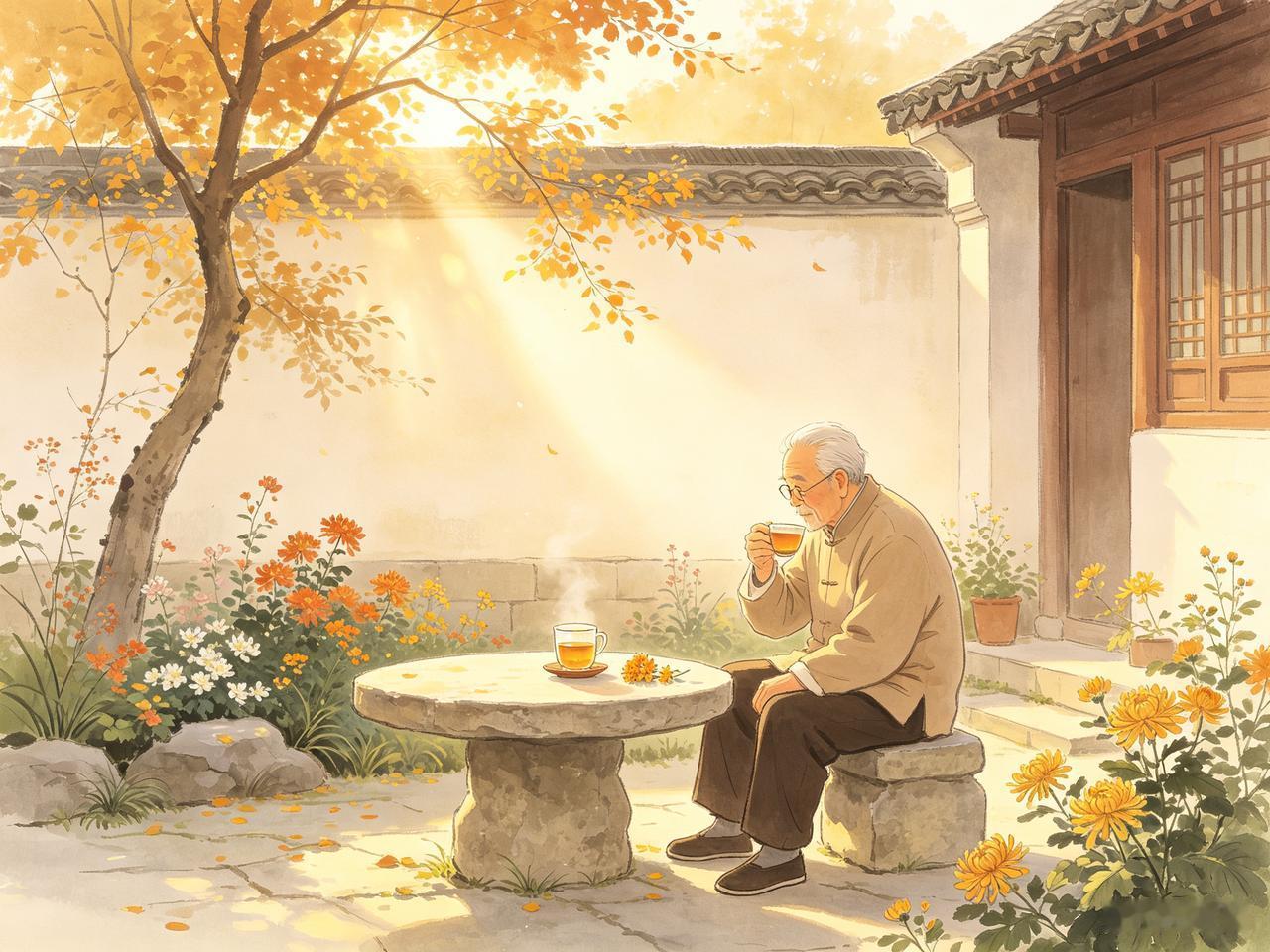 幸福源自对当下的知足之心
人这一辈子，总在不停奔忙追逐，总想攥住更多东西，以为手