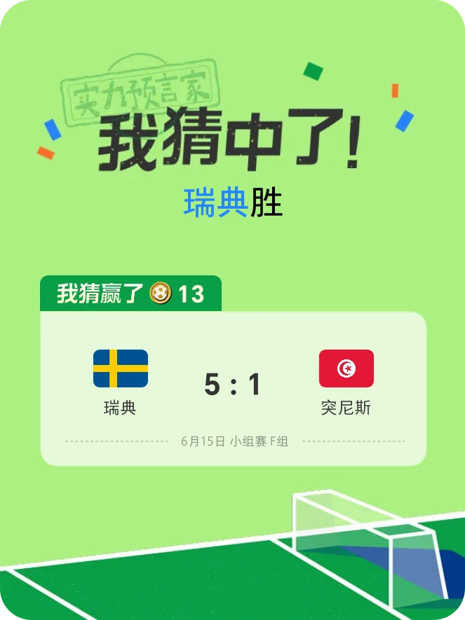 这场赛事我猜中了!