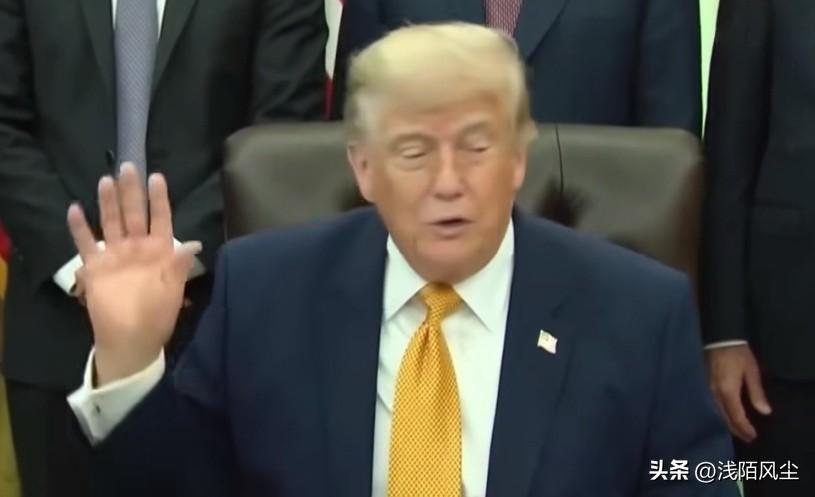 记者:“你是否给了他们筹码，也就是伊朗人制约你的筹码？”

特朗普:“哦，你太纠