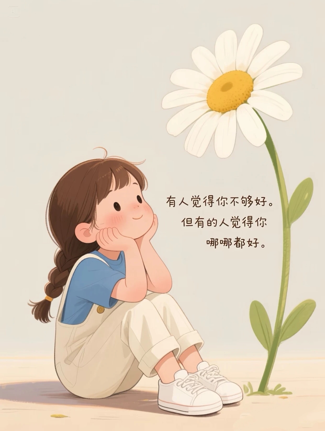 我挺好的啊，就是那种"挺好的"。 ​​​