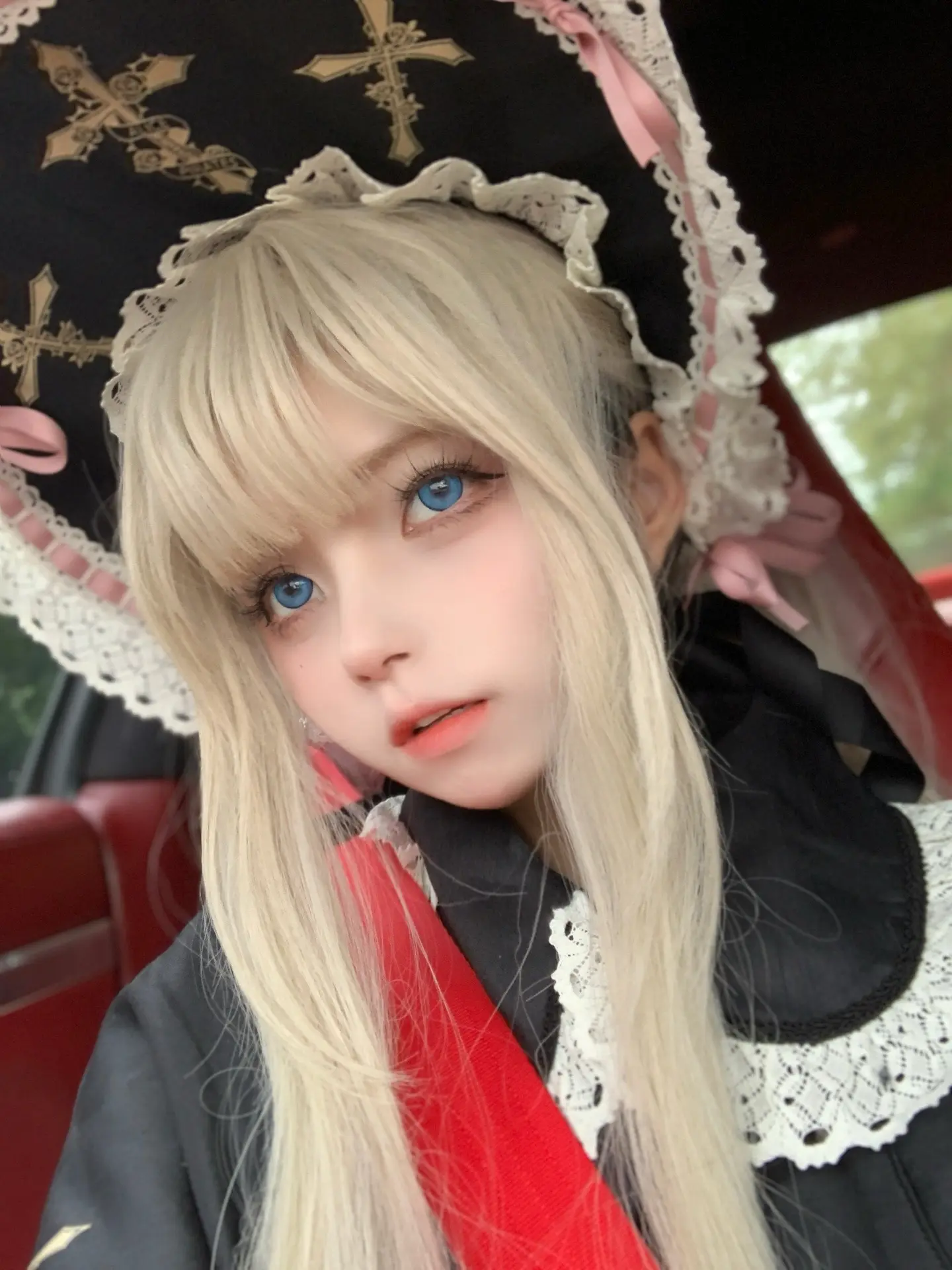 中村十字谁穿谁好看，裙子自带的doll感。