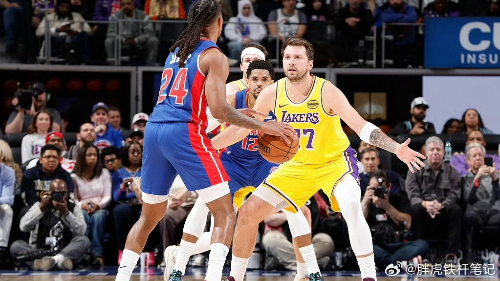 湖人vs活塞60场！东契奇2000分+500助，历史第二快纪录NBA常规赛赛事推