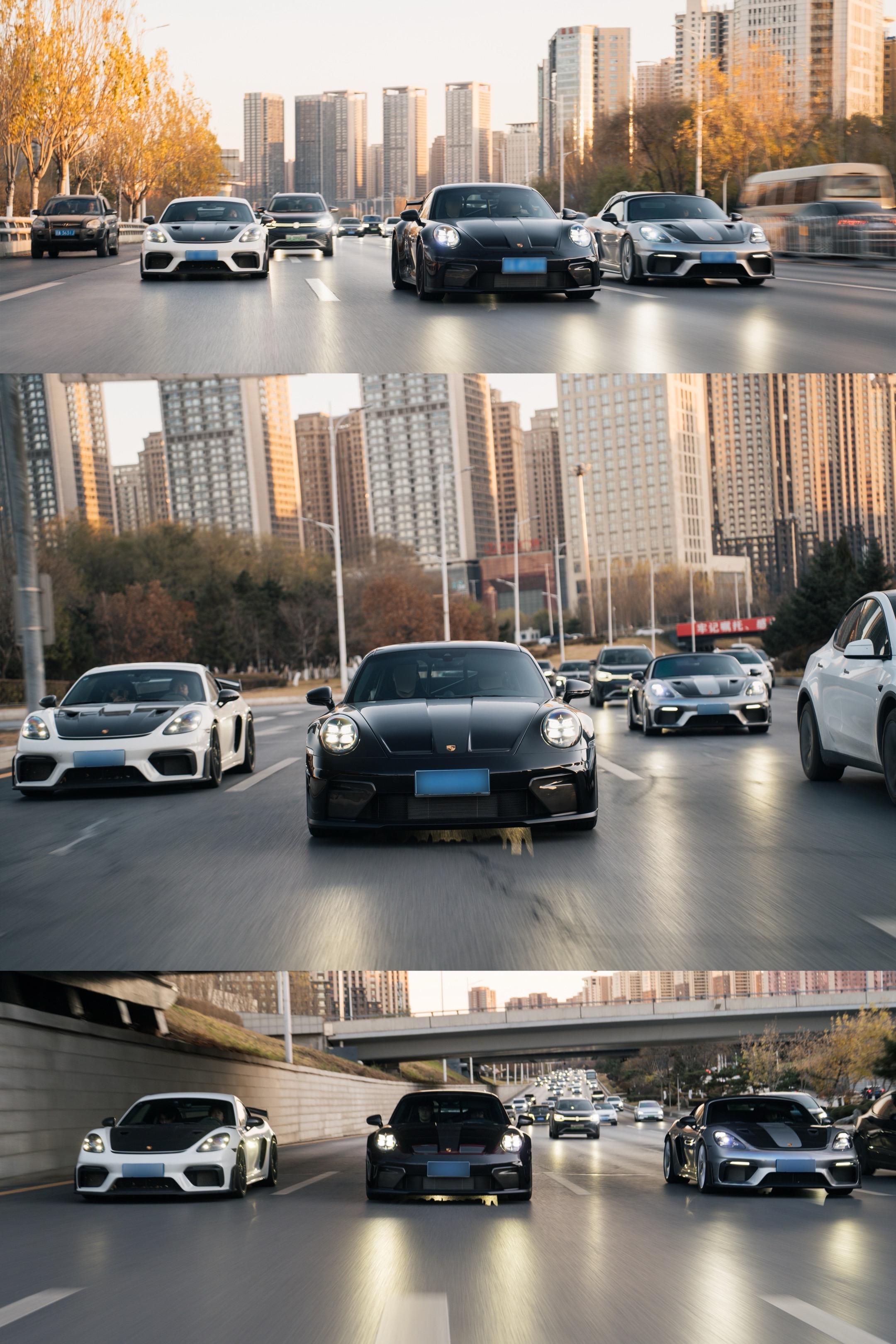 今日拍摄。911 GT3 992.2，718 Spyder RS，71...