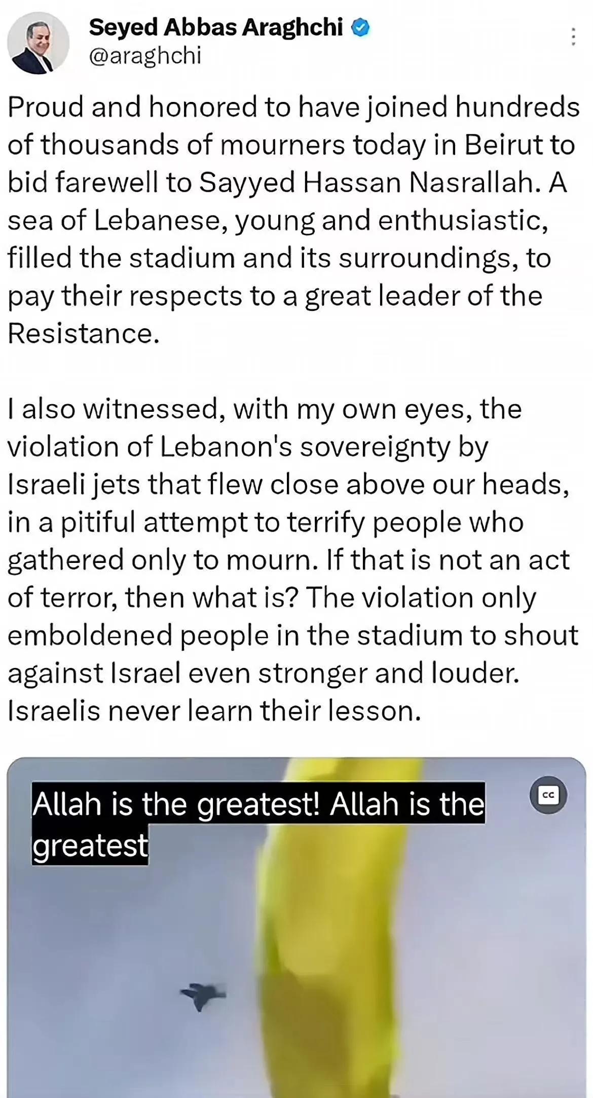 快讯！快讯！
伊朗刚刚突然宣布了！
3月23日当地时间下午，伊朗外长阿拉格齐向媒