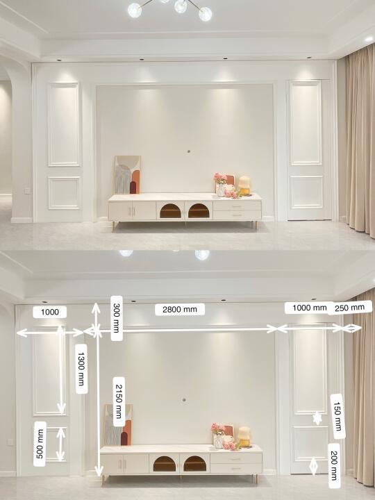 惊呆了 | 电视背景墙竟然藏了一个门