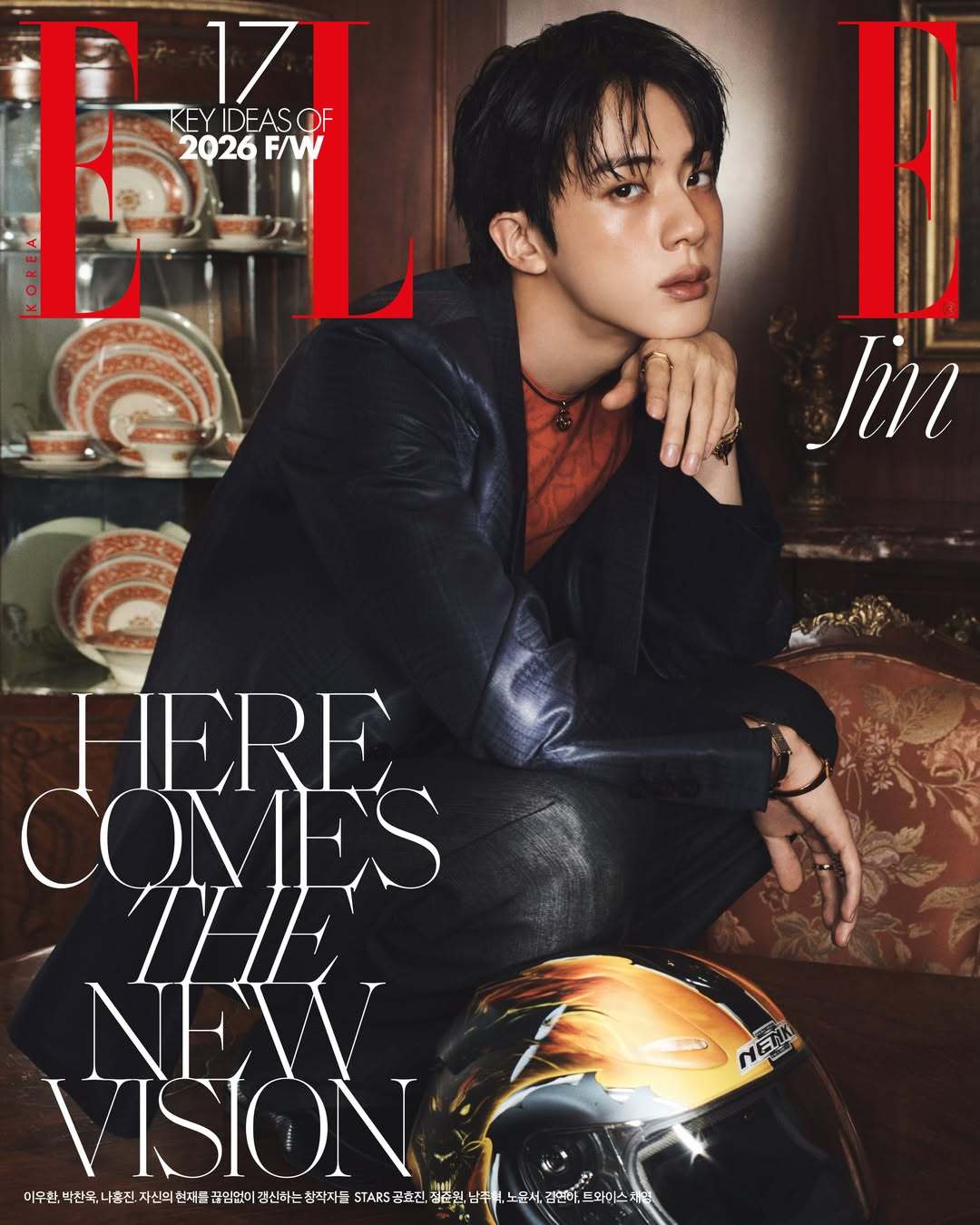 Jin金硕珍 x ELLE Korea August 2026 
