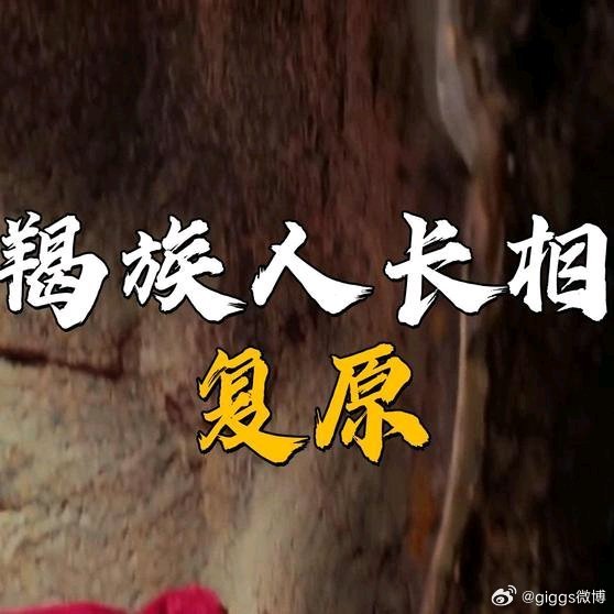 《羯族人长相复原》播放量：3.3万点赞量：635网页链接