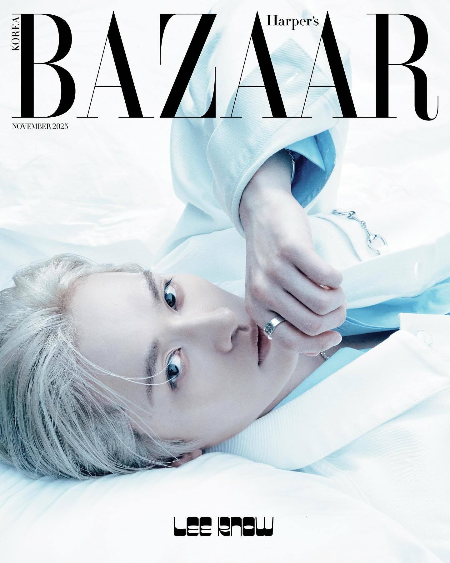 Harper‘s Bazaar Korea November 2025 ：李旻浩