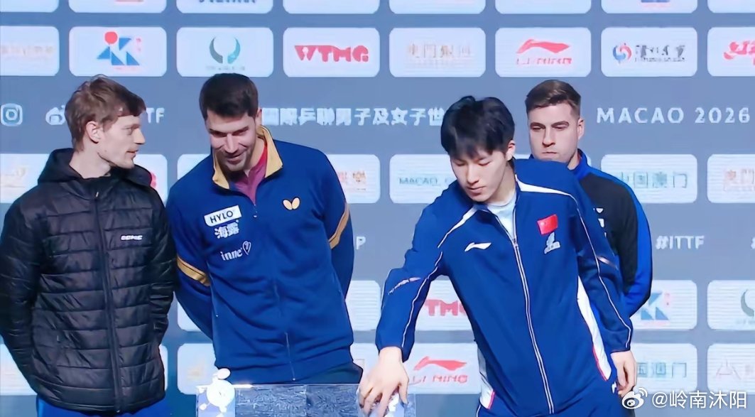澳门世界杯抽签出炉，王楚钦拿到小组赛上上签，同组对手是卢伟和一位罗马尼亚选手，整