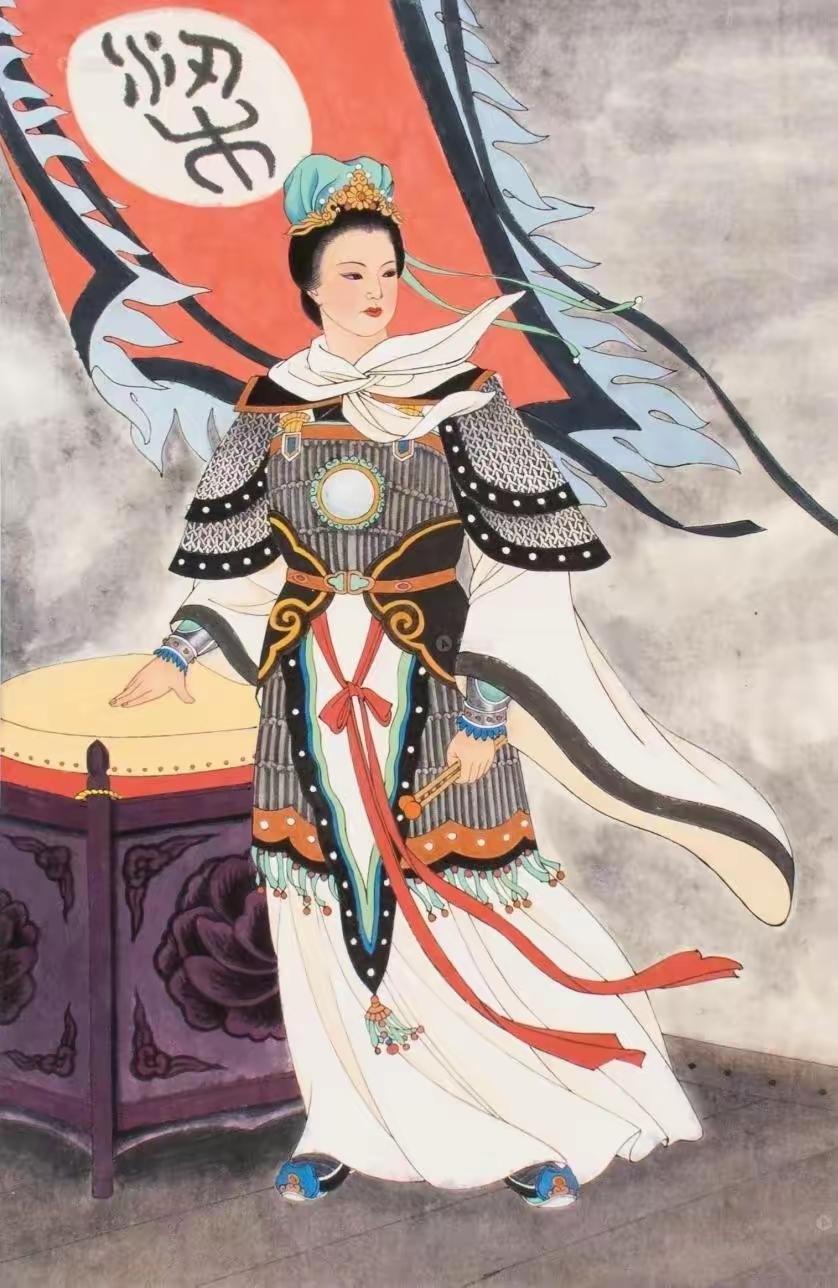 1121年，军妓梁红玉对韩世忠说：“将军，我很倾慕您，不知将军可否愿意娶我？”韩