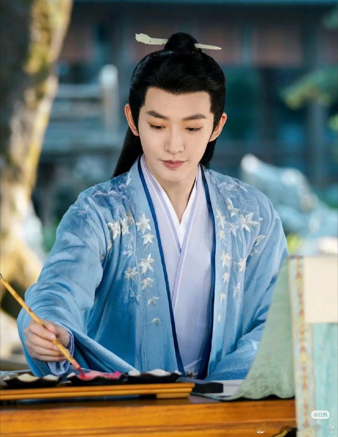 用涂山璟来代入司狂澜，《百妖谱》里面司狂澜初出场的时候，就是在亭子里的读书写字，