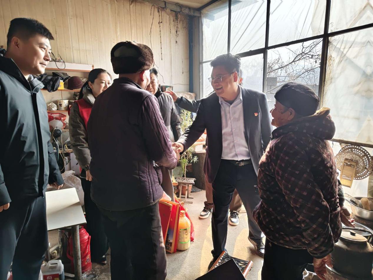 山东移动临沂分公司：“心系群众办实事 志愿服务暖民心”新春走访慰问活动