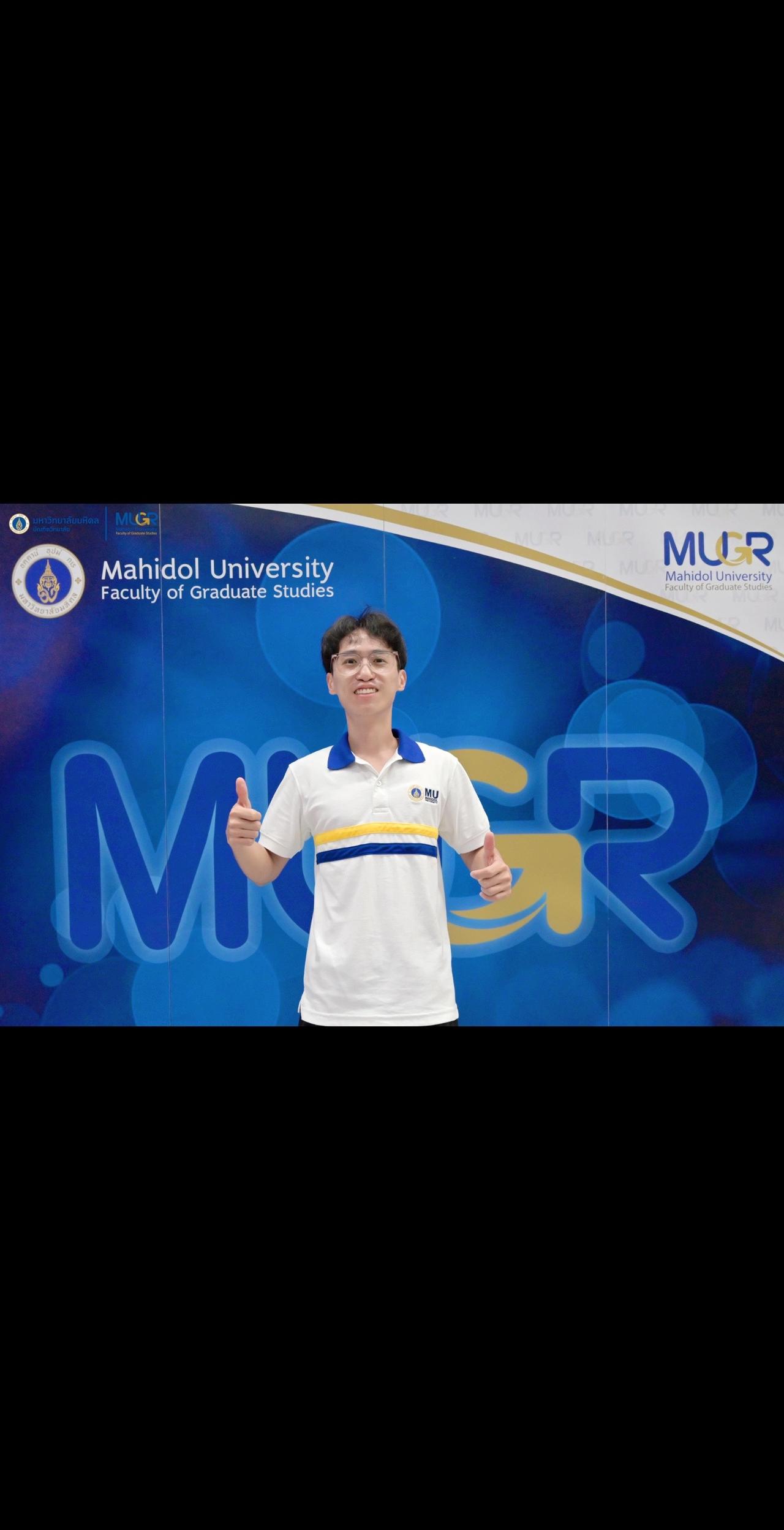 今日参加泰国玛希隆大学硕博新生的开学典礼，梦中情校，今日终于成为了其中一名博士学