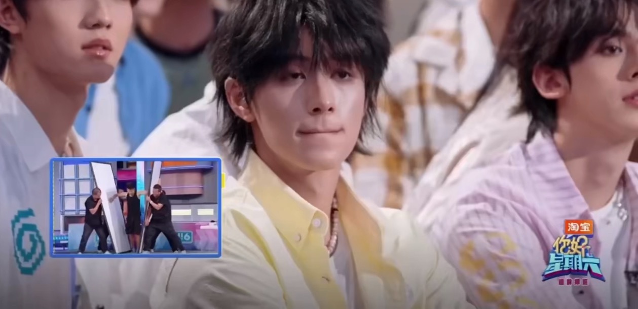 0713登陆少年七脸懵勇敢的挑战演示环节，王铮亮、王栎鑫、朱志鑫、张泽禹、张极、