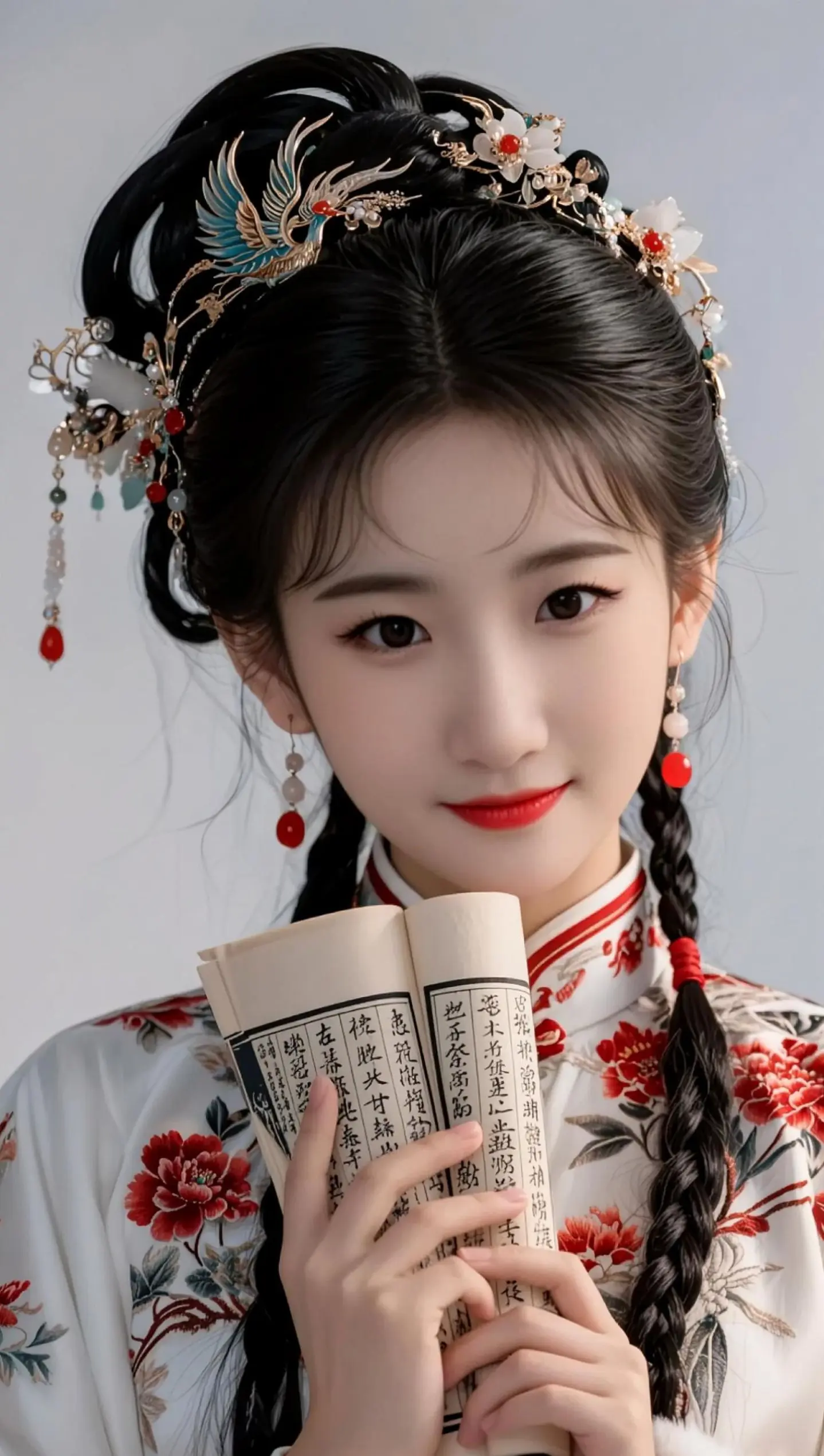 AI国风书卷写真 随变ai随便玩